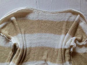 Striped Knit Sweater