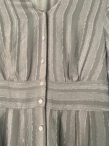 Elegant Striped Midi Dress