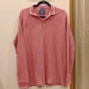 Humburg Waffle Knit Polo T-Shirt | Full Sleeve