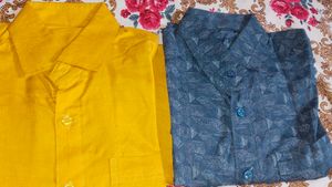 Men's Long Sleeve Casual Shirts (Set of 2)
