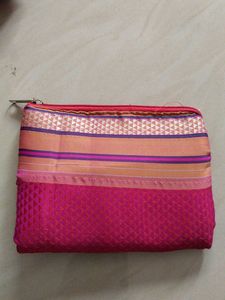 Elegant Pink Pouch
