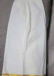 Boy's Off White Dhoti