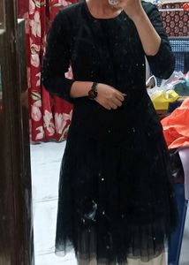 Midi Frock Dress For Women Below Knees