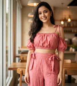 Baby Pink Co-Ords set ❤️