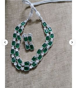 green emerald necklace