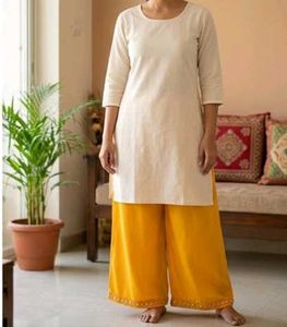 Yellow Palazzo Pants