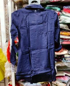 Stylish Navy Blue Tunic Top