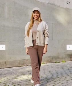 Uniqlo Cute Peach Cardigan Sweater