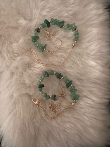 Green Aventurine  Anklets