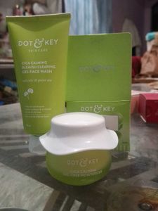Dot & Key Cica Calming Face Wash & Moisturizer