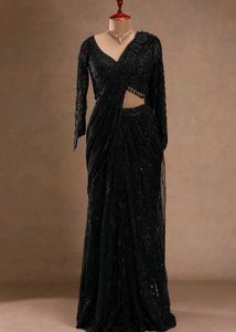 Black Stone Embroidered