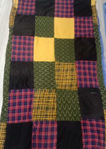 Boho Patchwork Quilt Blanket and matress cover