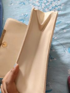Minimalist Beige Sling bag