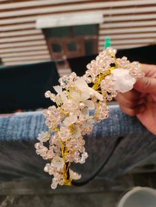 Exquisite Beaded Floral Hairband