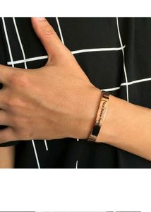 Customized Rose Gold Cuff Bracelet