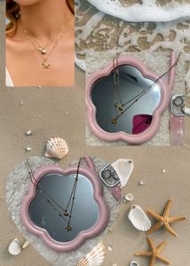 Gold Geometric Pendant Necklace
