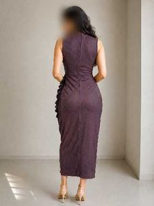 Elegant Ruched Midi Dress