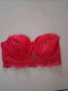 36B Lace Strapless Bra