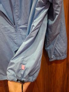 Blue Hooded Jacket