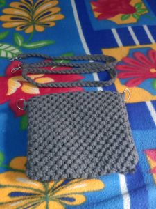 Handmade Macrame Crossbody Bag