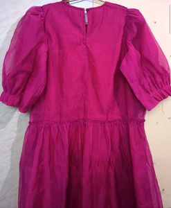 New Vibrant Organza Dress 💝