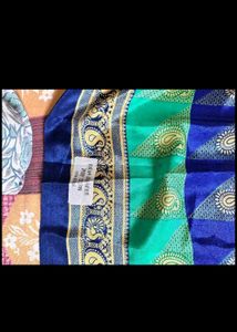 new unused saree with blouse pc