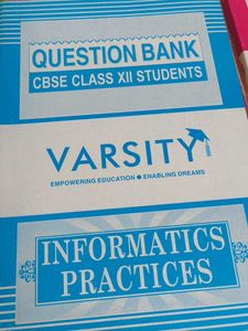 informatics practices, question bank