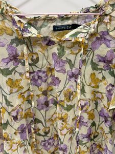 Chiffon Floral Print Top(Unused) Branded
