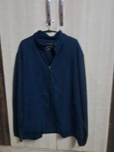 Men's Navy Blue Casual Jacket 3xl