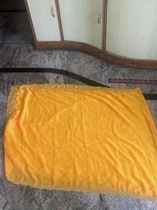 Elegant Orange Embellished duppata