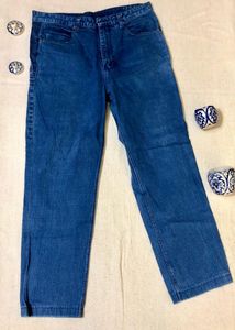 Navy Blue Straight Fit Denim (women)
