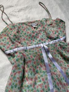 Floral Chiffon Camisole Top