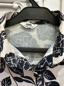 Chic Floral Button-Up Shirt