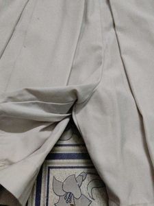 School White Skirt