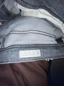 Bugatti Original Distressed Gray Jeans