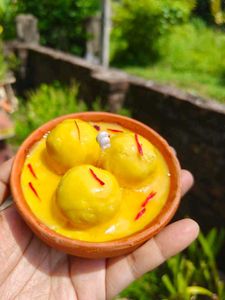 Rasmalai Dessert Candle pack of 1