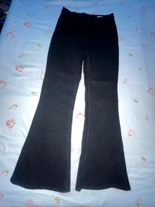 Flared Black Jeans