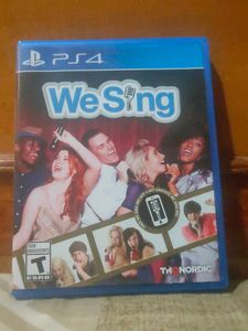 PS4 We Sing Game Disc