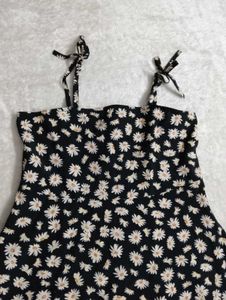 Daisy Print Mini Dress