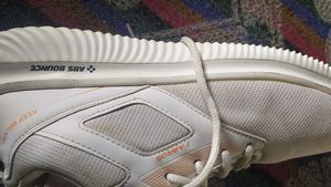 Abros Abs Bounce White Orange Shoes