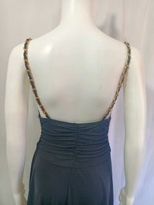 Fancy sleeveless Strappy Imported Black Dress