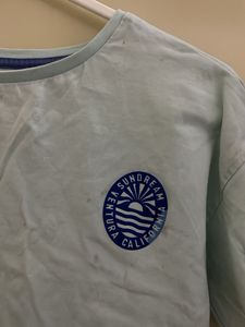 Cute Baby Blue Graphic T-Shirt