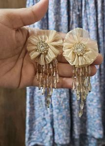 Elegant Dangle Earrings with Rhinestone