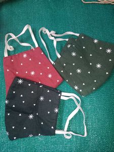 Set of 3 Face Masks
