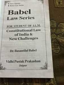 Babel Law Series LLM Students Books set 2