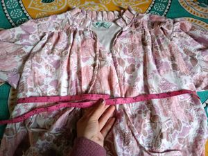 Floral Print Top (L)
