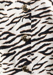 Stylish Zebra Print Co-ord Set
