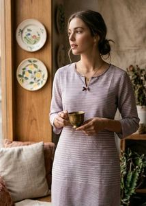 Striped elegant kurthi