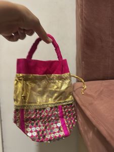 Embellished Potli Bags Set