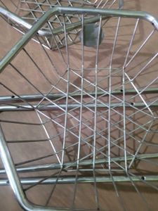 steell Basket with Wheels